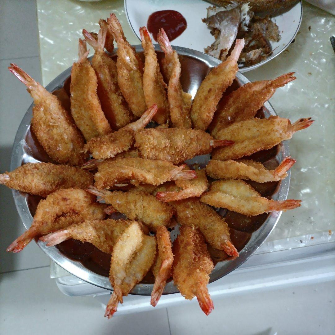 未来可期-elf做的酥炸凤尾虾