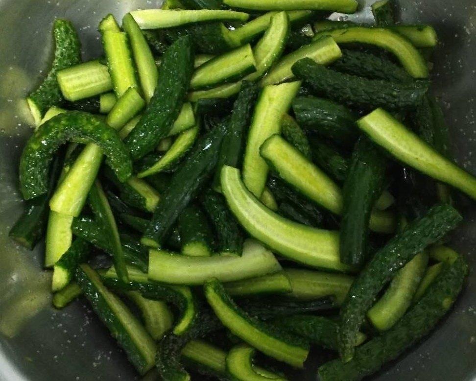 爽口黄瓜咸菜