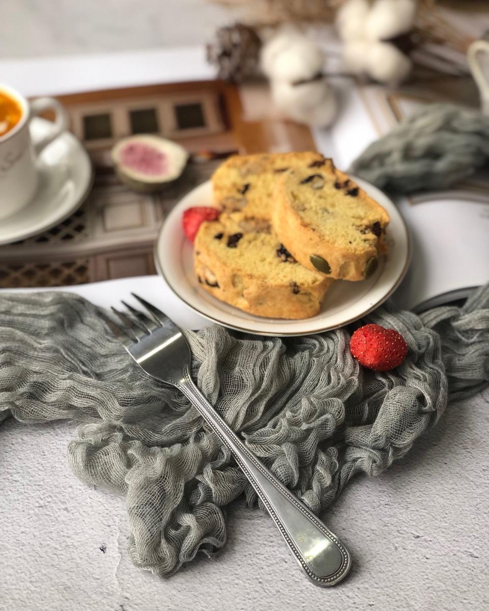 葡萄干坚果意式脆饼Biscotti——美国加州葡萄干