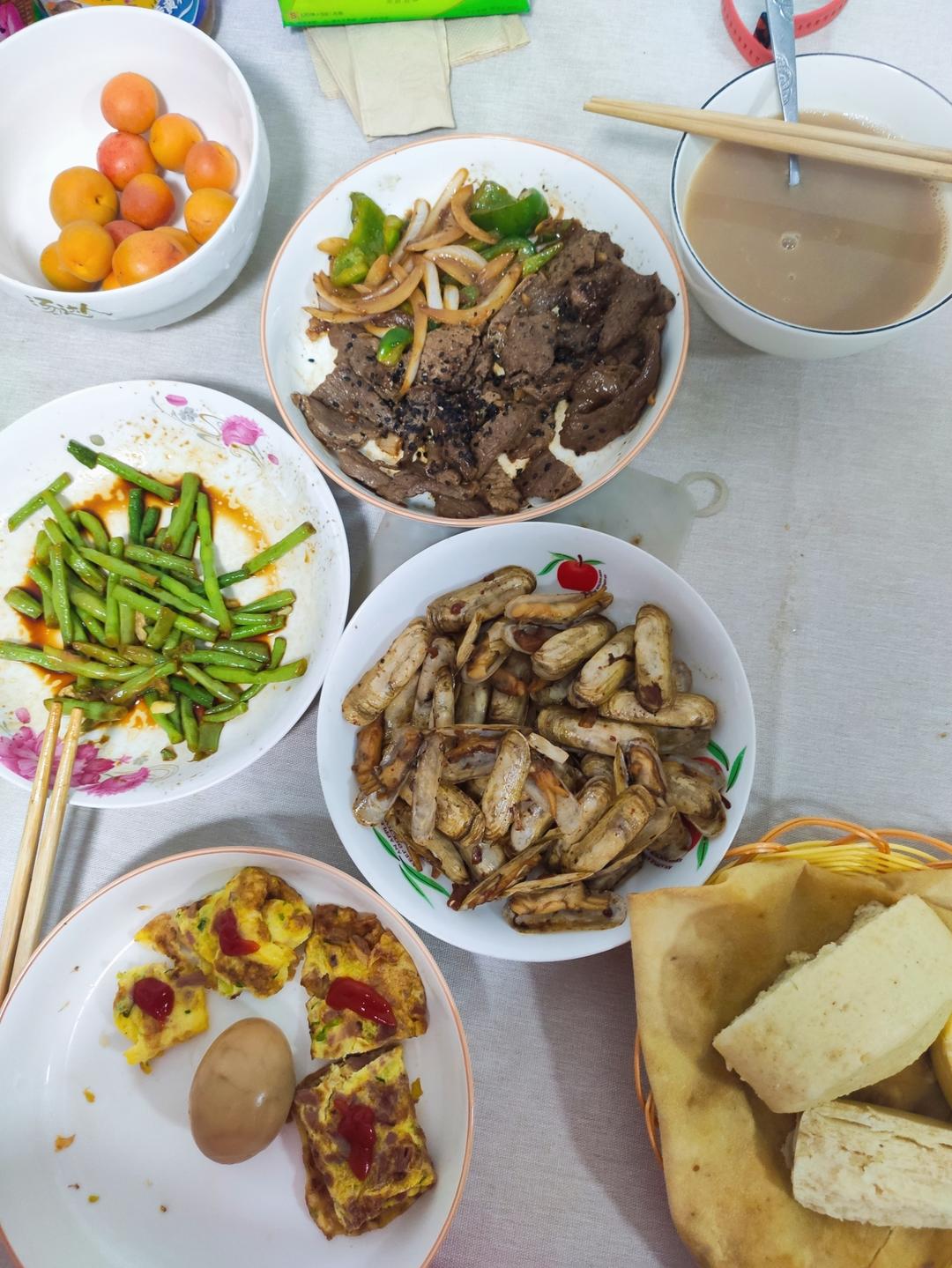 爆炒蛏子