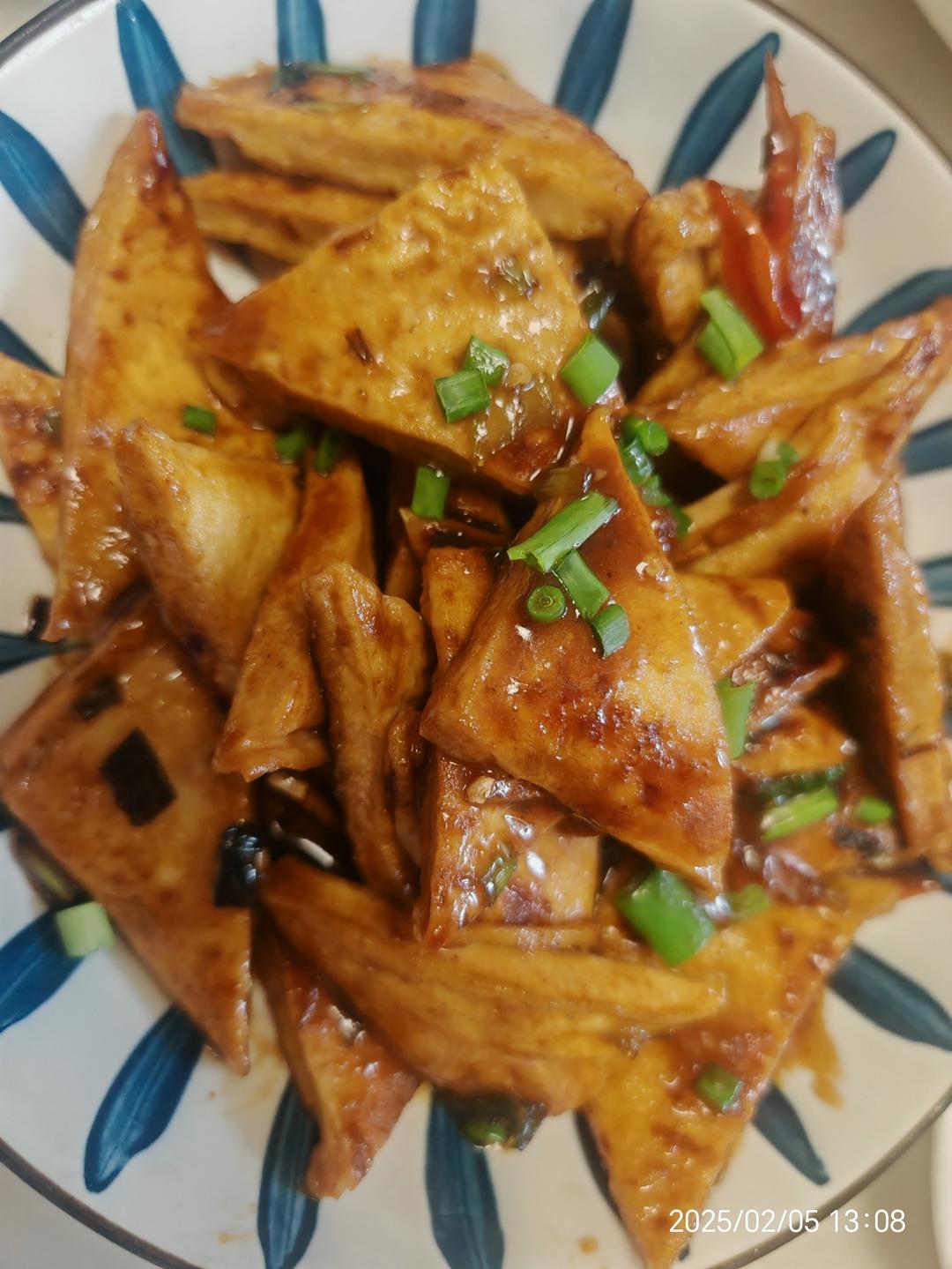 焖汁豆腐干