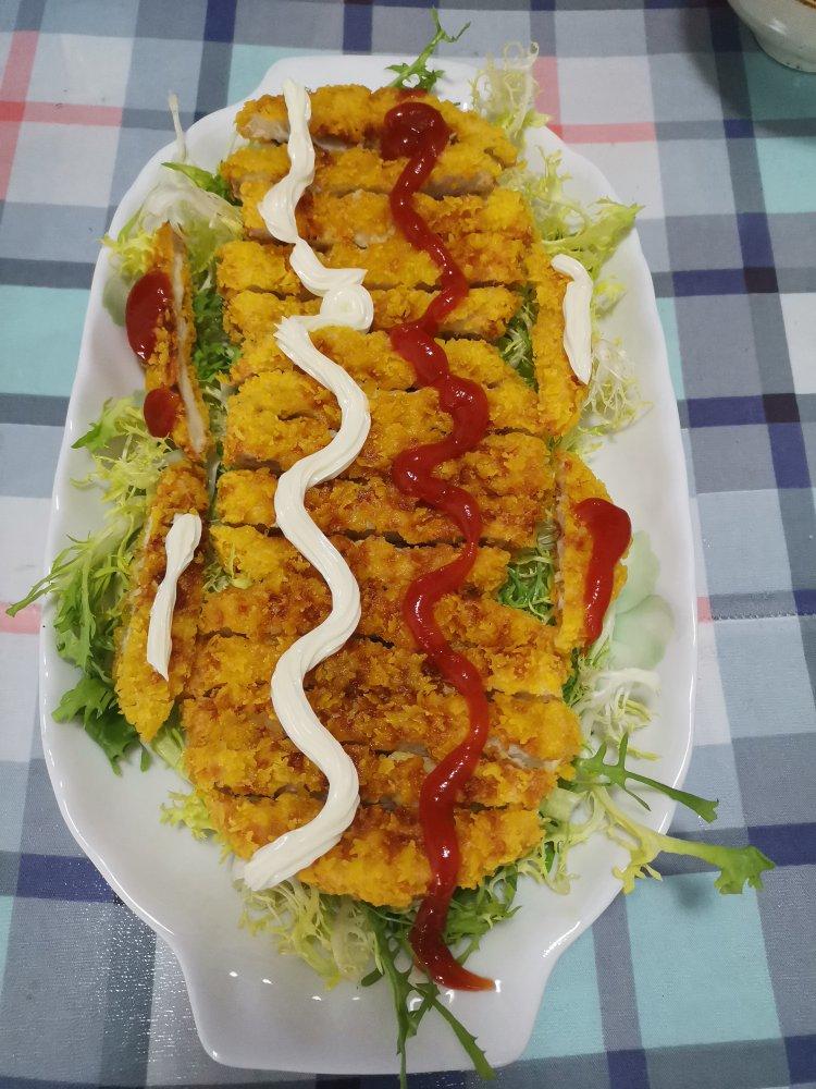 香酥炸鸡排（简版）