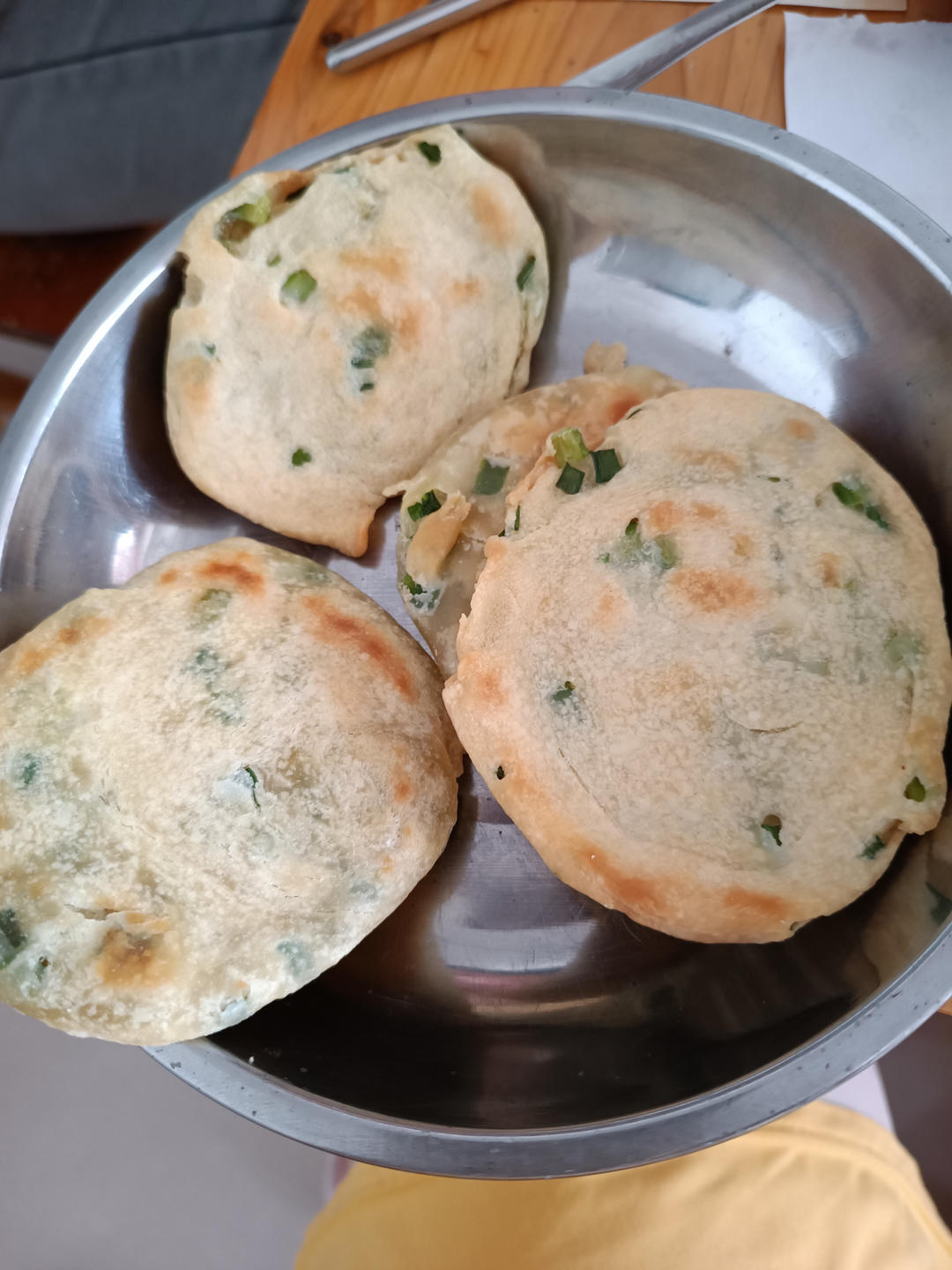 马蹄葱油饼