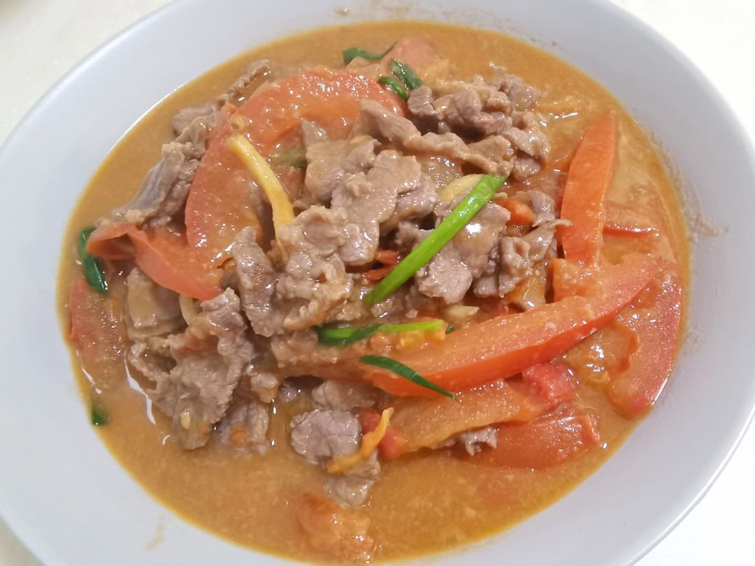 番茄牛肉（孩子的最爱）