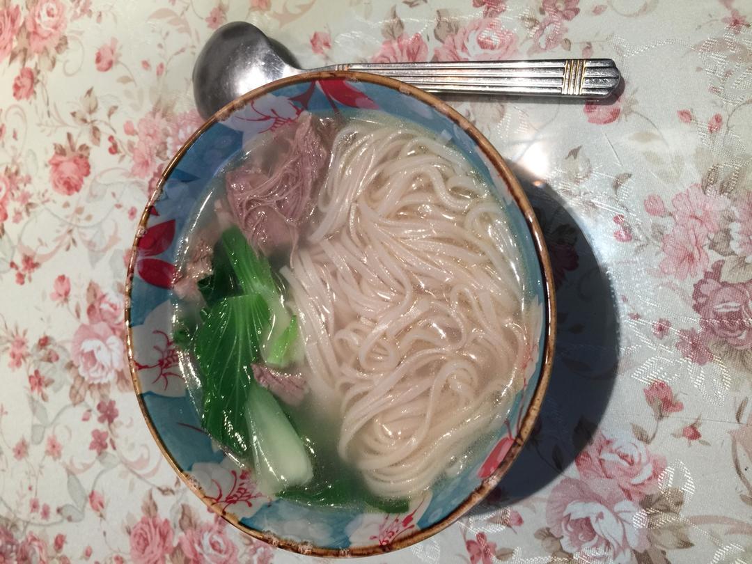 鸭汤挂面