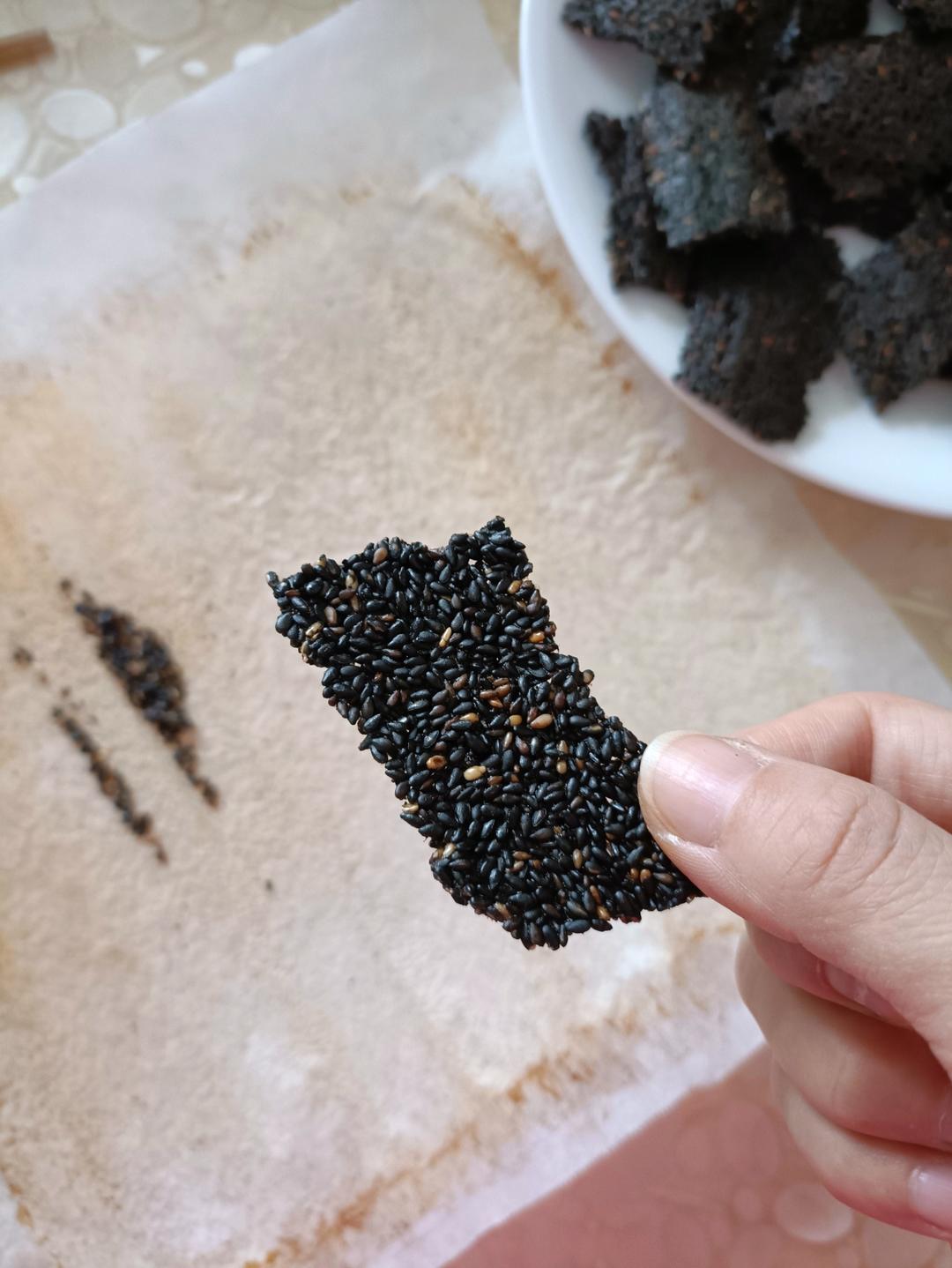 快手芝麻饼低卡零嘴（配茶佳品）