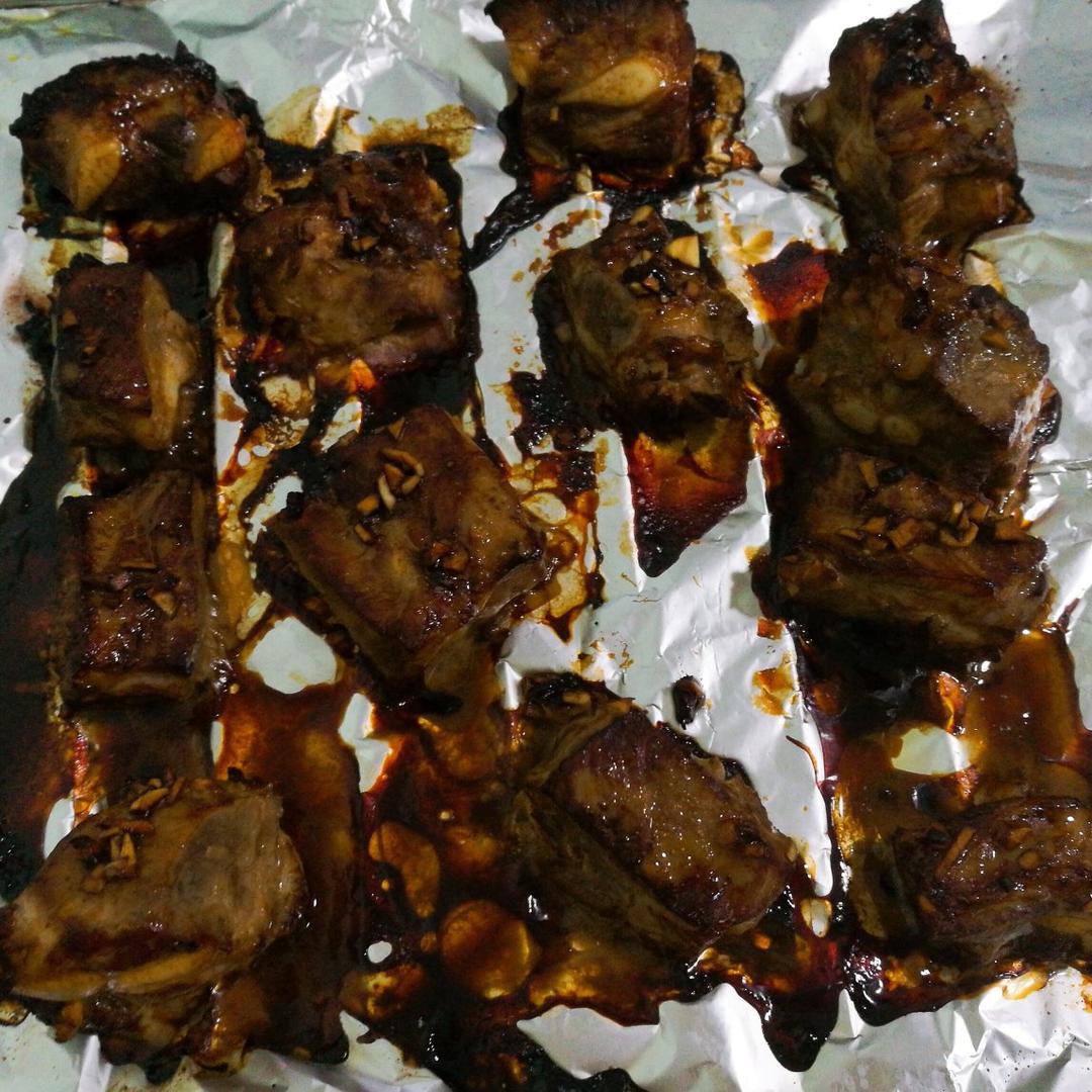 锡纸烤排骨