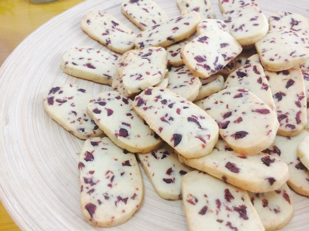 低糖少油版蔓越莓饼干
