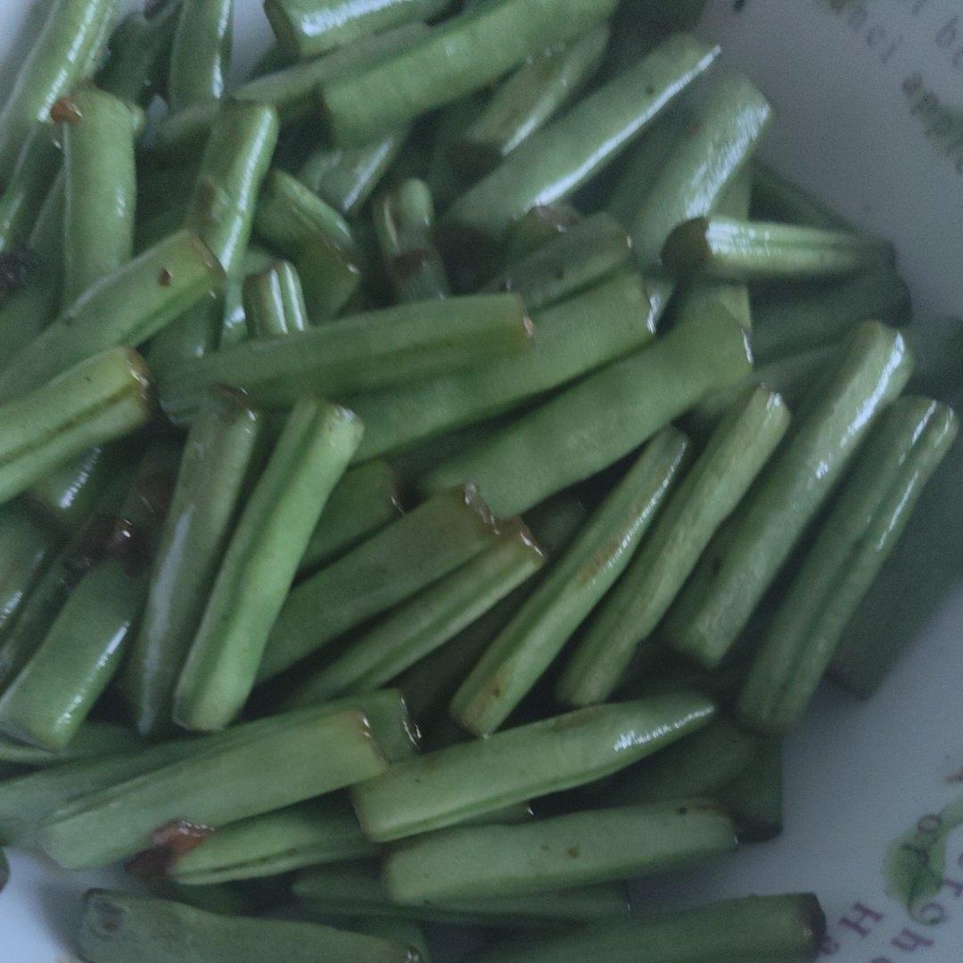 清炒豇豆角