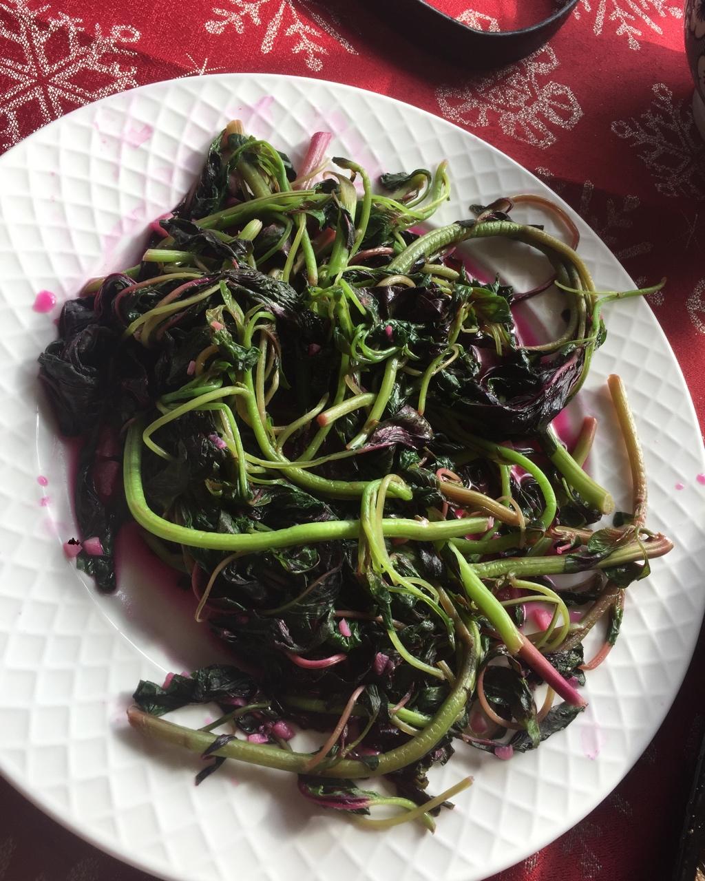 清炒笕菜