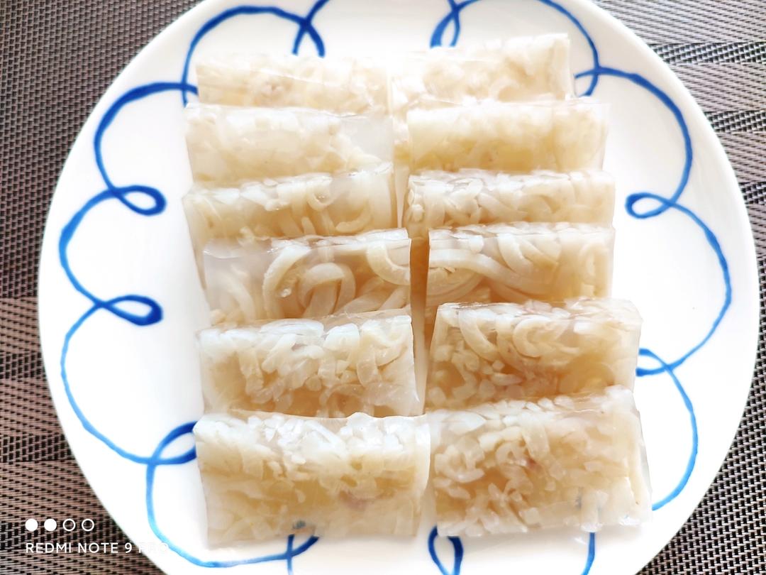 水晶肉皮冻