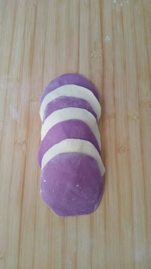 紫薯玫瑰花馒头的做法 步骤22