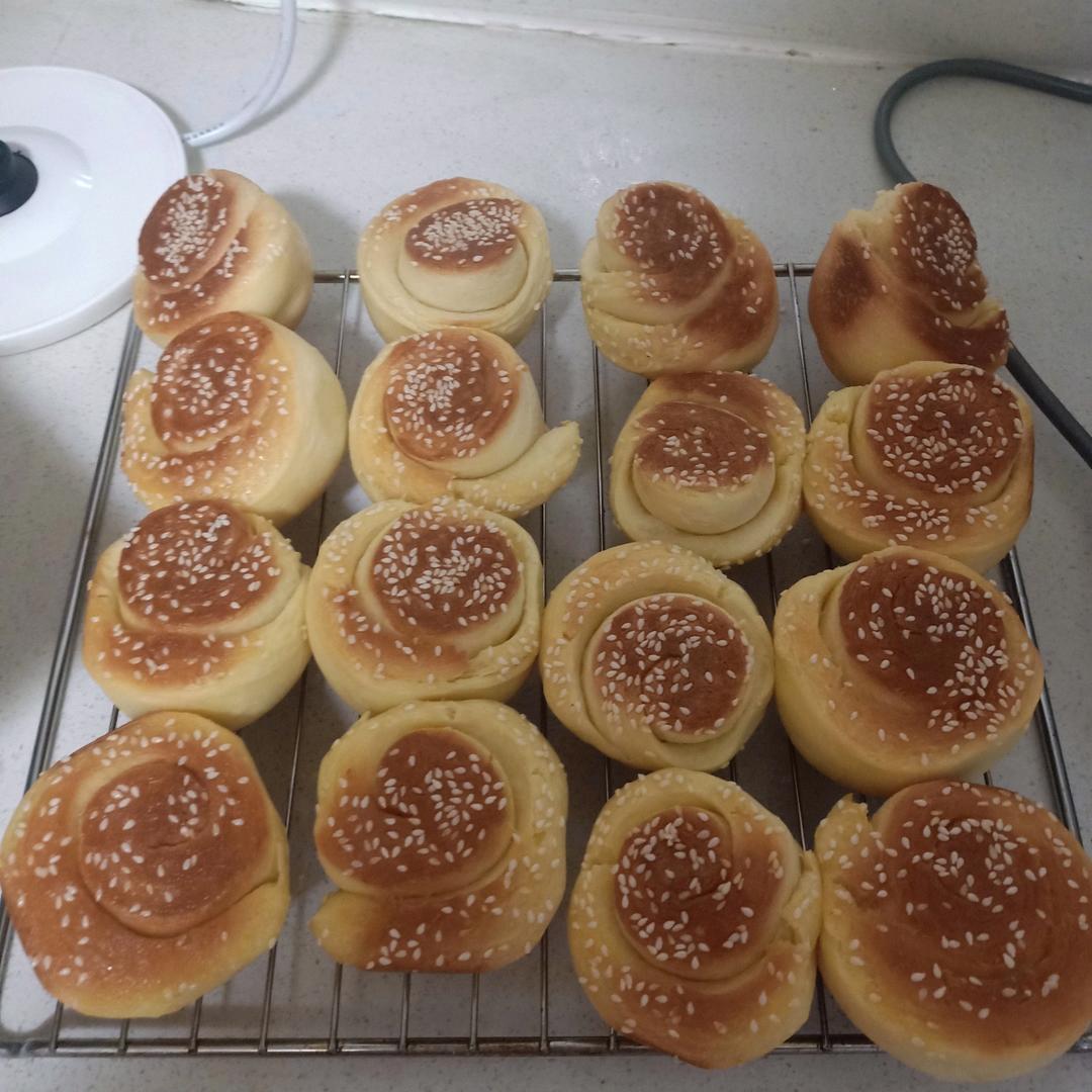 蜂蜜脆底小面包