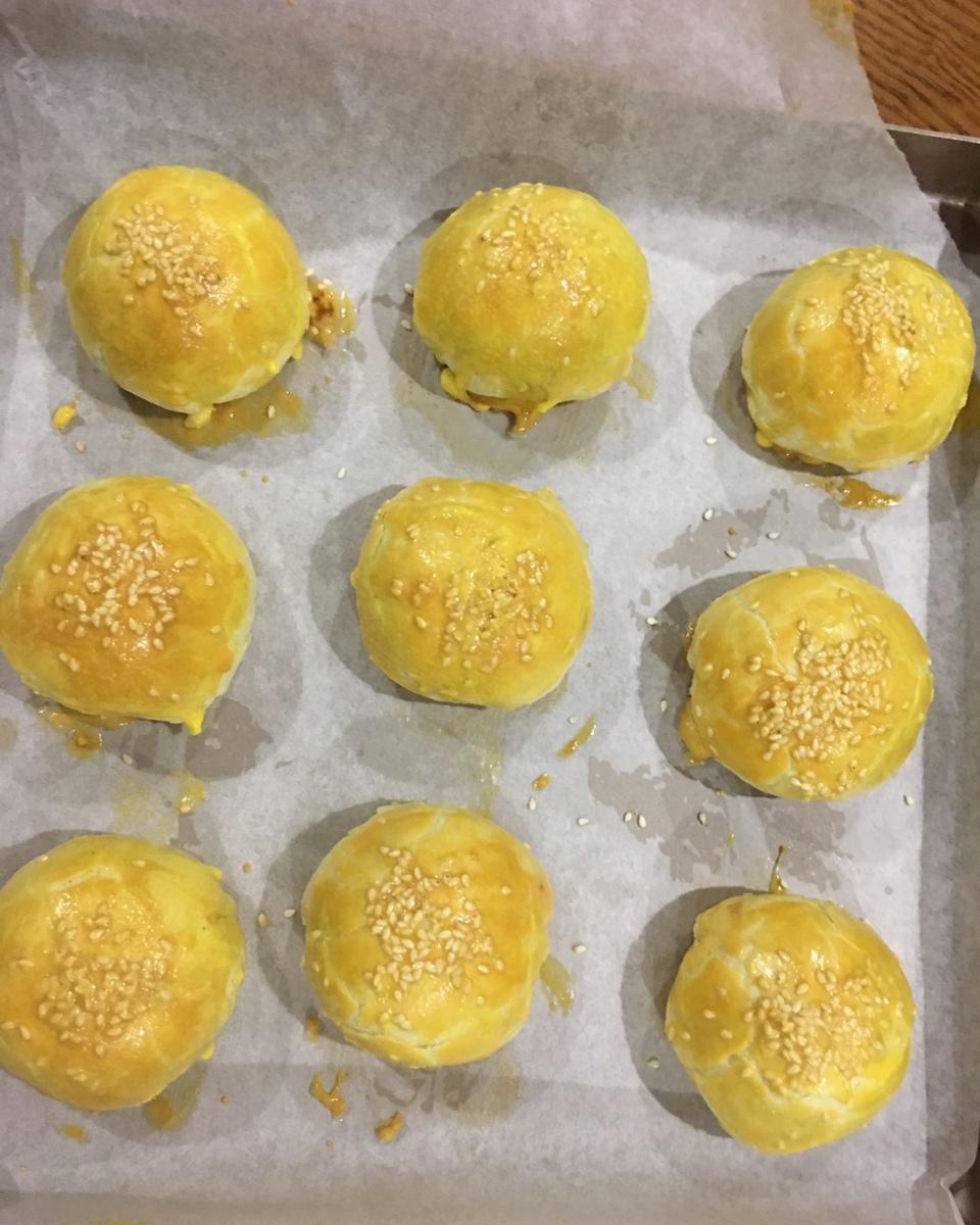 lll565做的蛋黄酥酥酥(超级奶香黄油版)