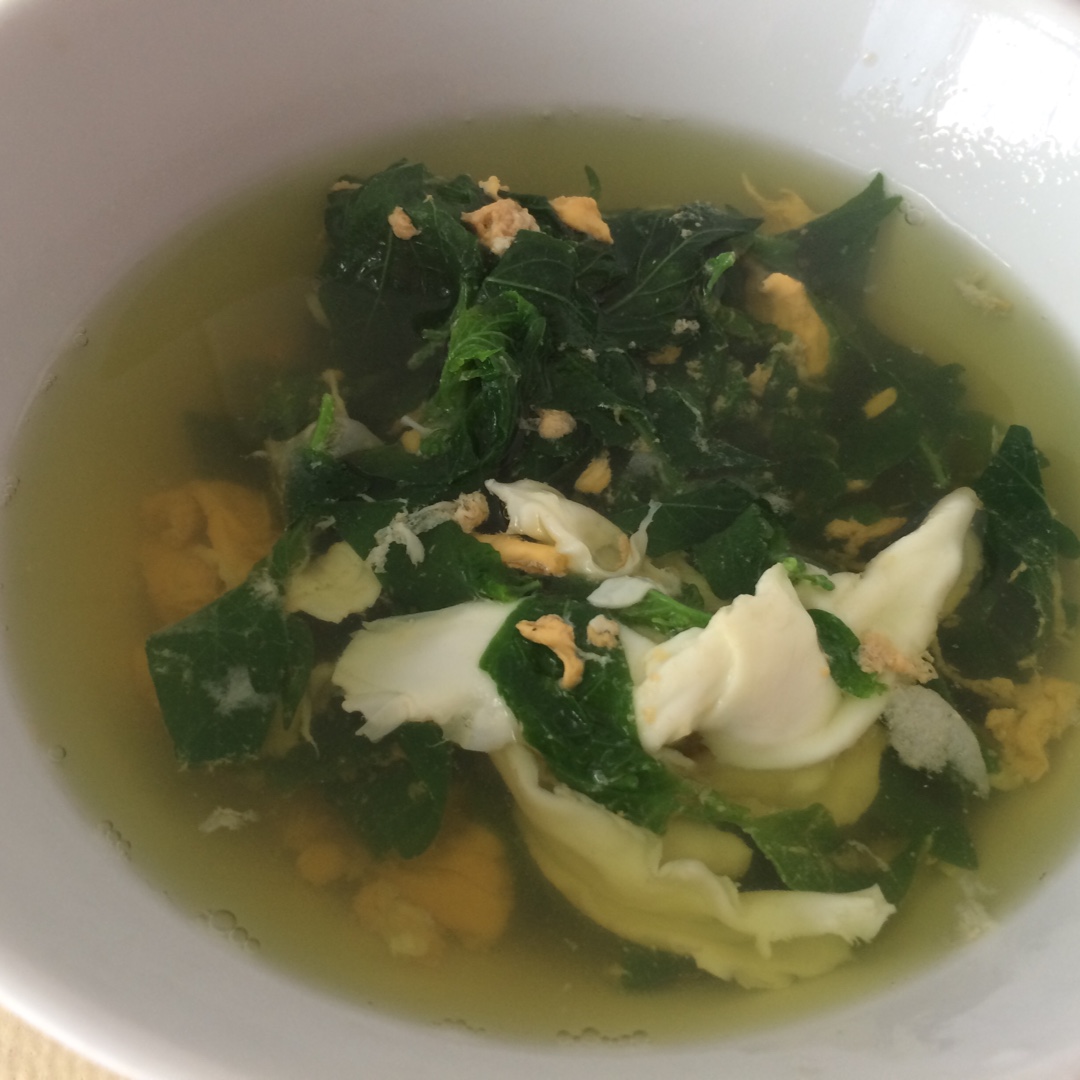 迷夨做的百花菜蛋汤