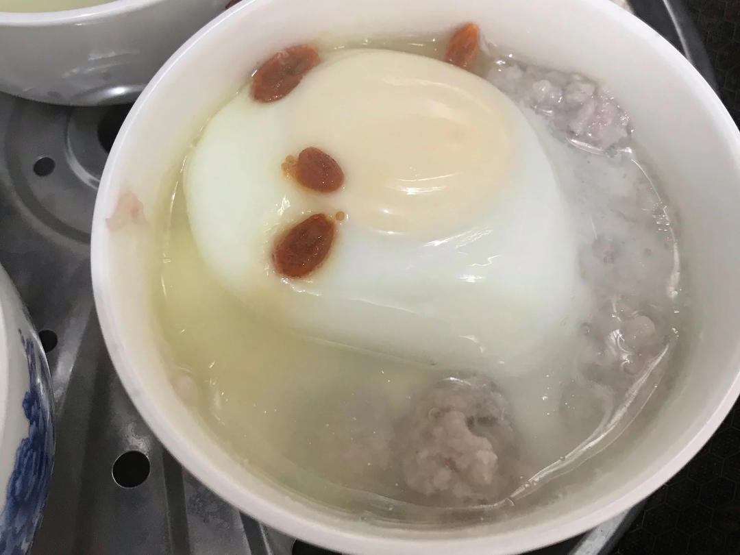 肉沫山药炖蛋（记方自用）