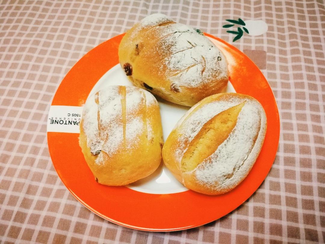 全麦红糖桂圆软欧包