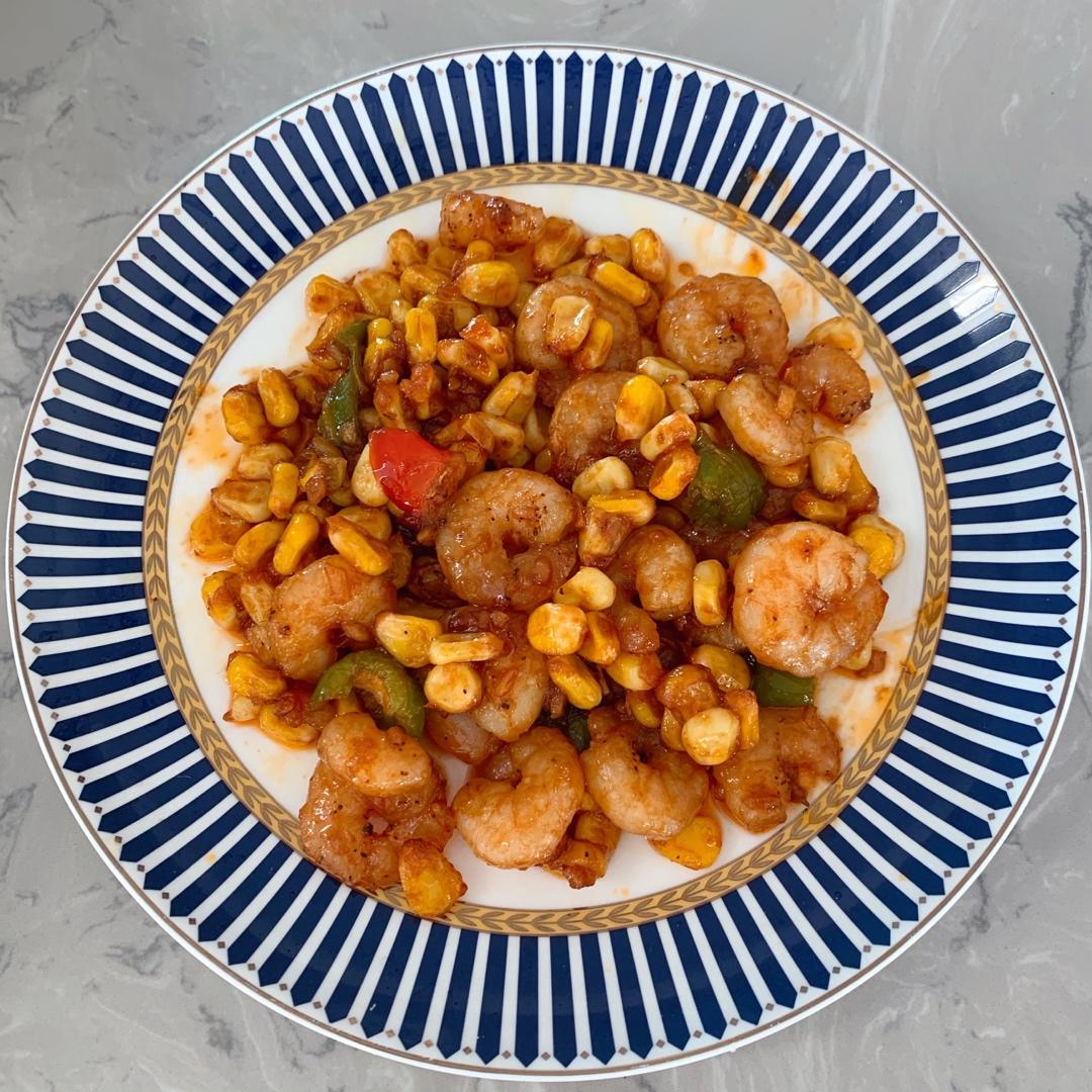 茄汁大虾仁🍤