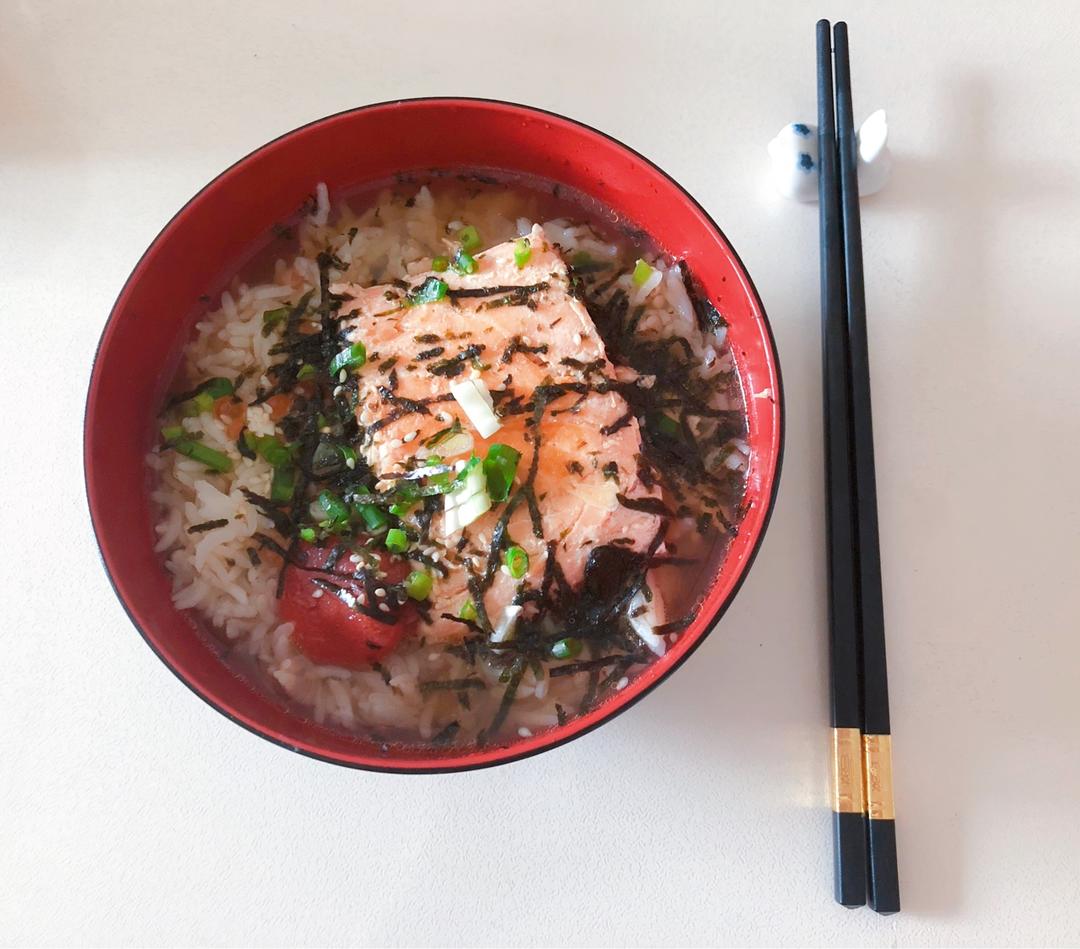 低温慢煮三文鱼梅子茶泡饭【食材包操作说明】