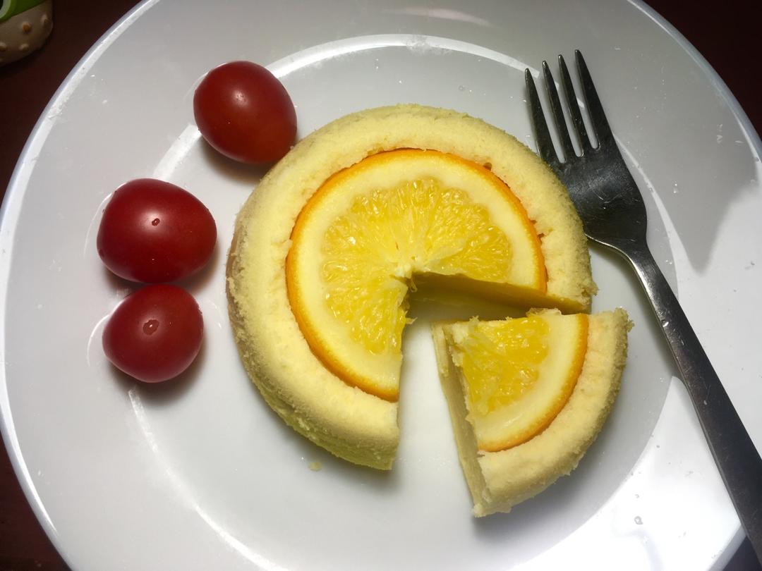 橙子蒸蛋糕