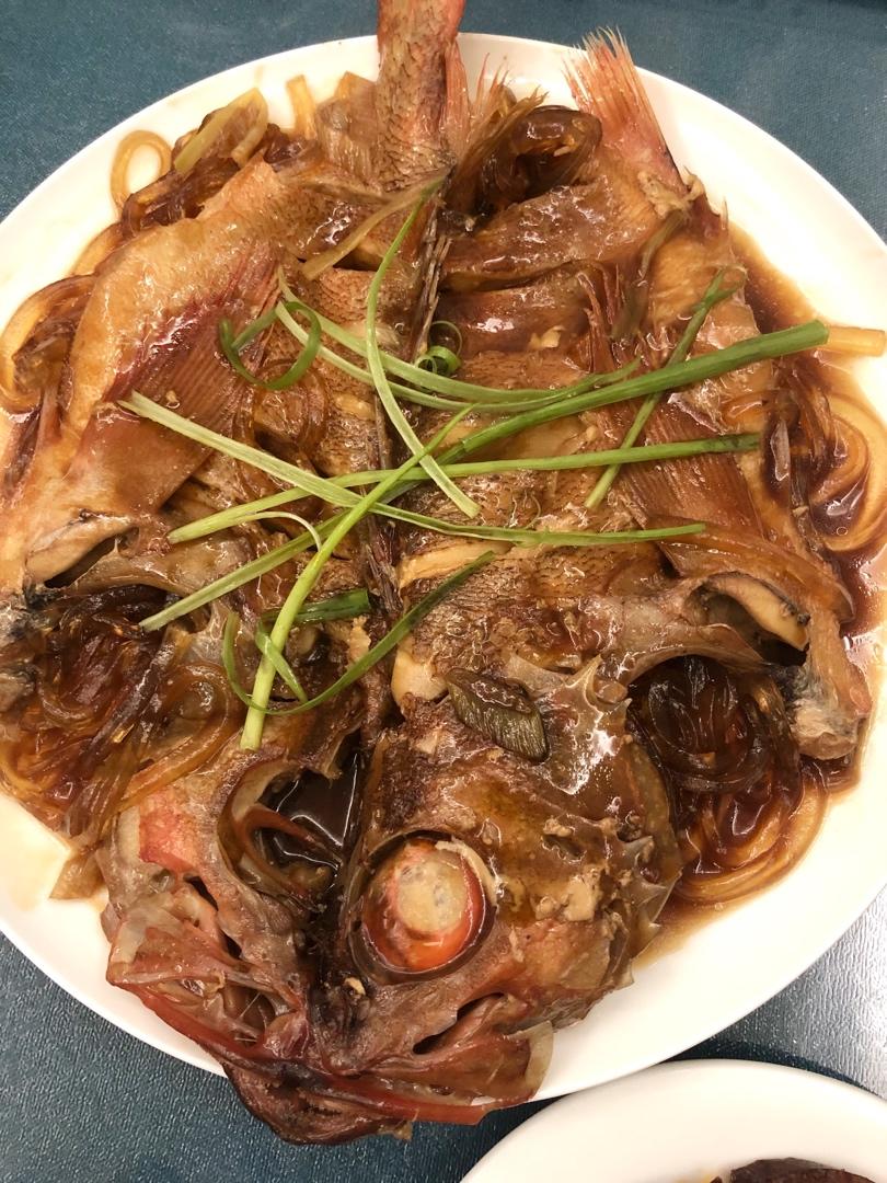 红烧红石斑鱼