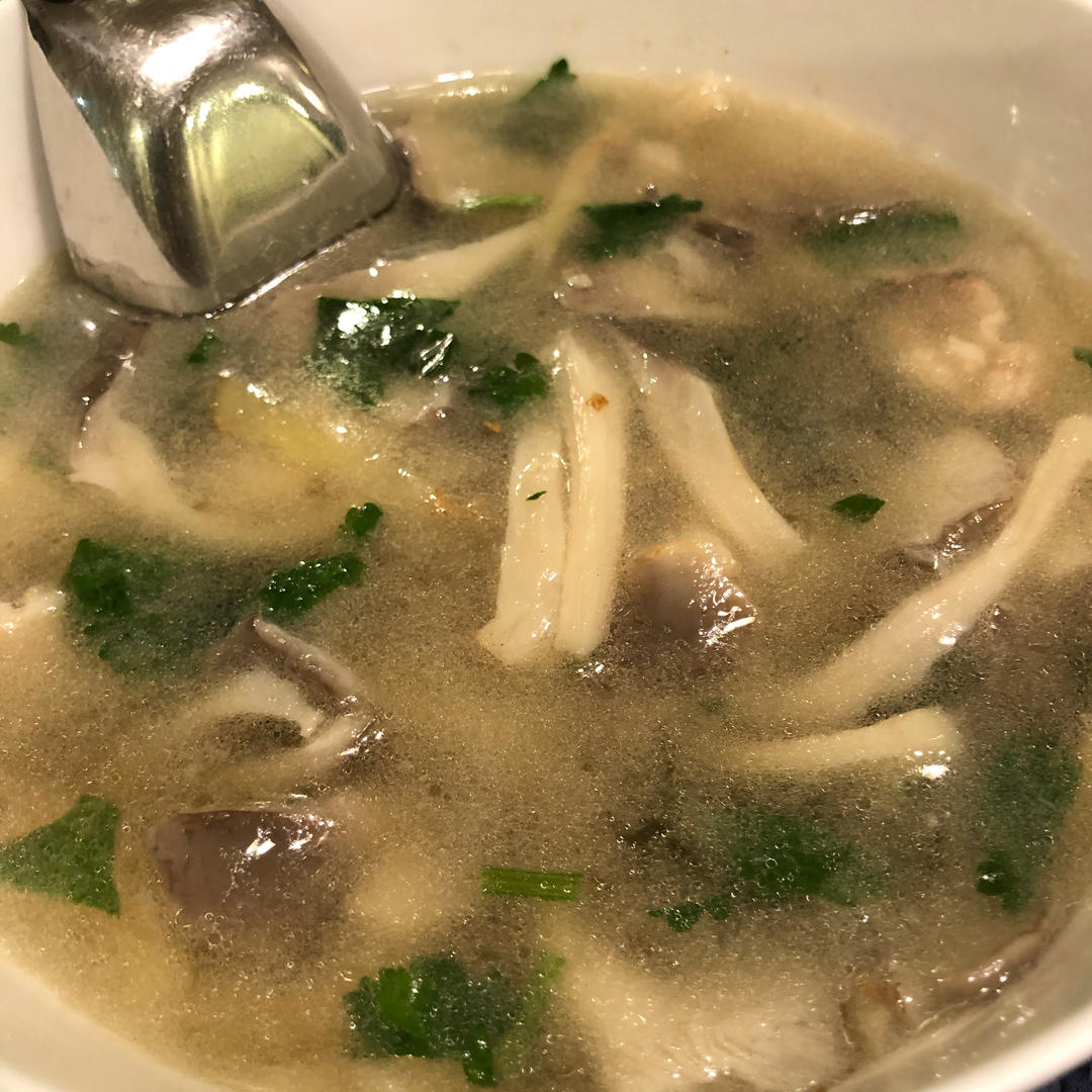 最爱爸爸的蘑菇汤
