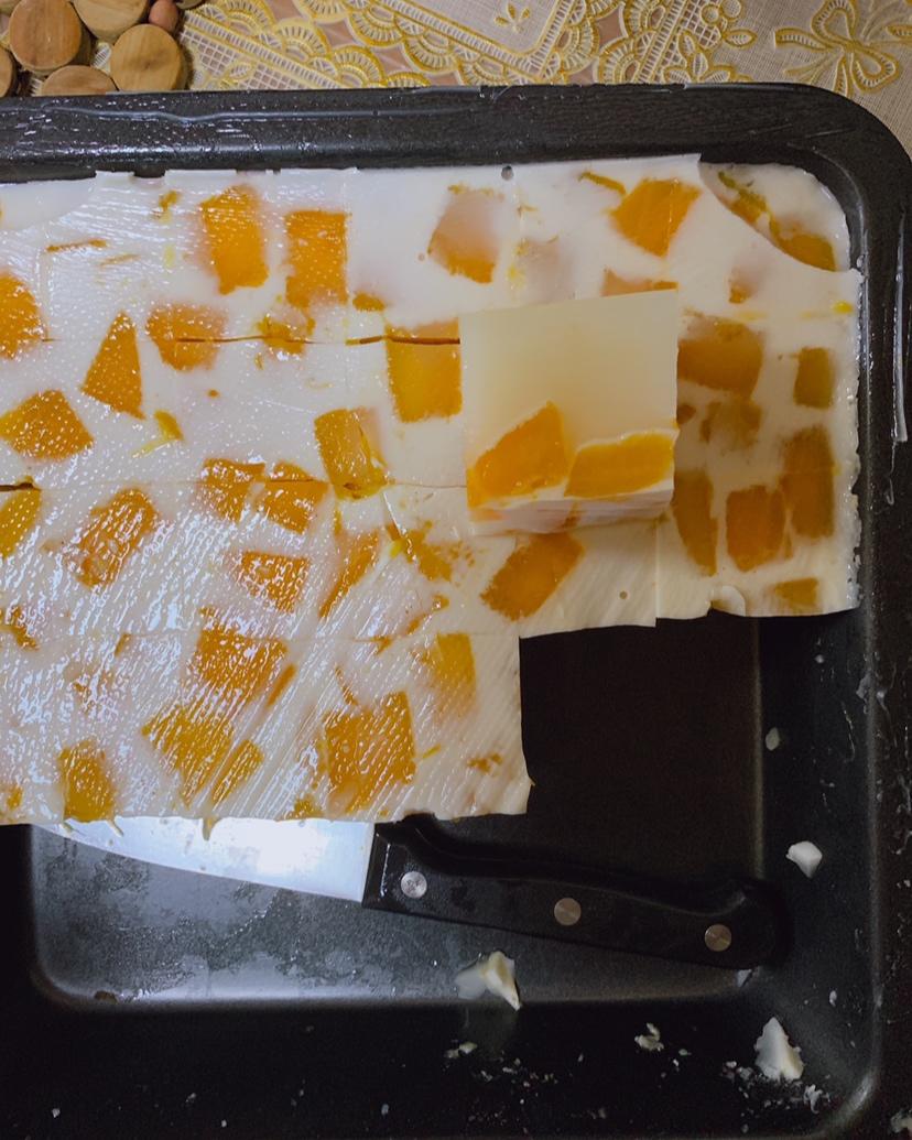 午后小甜点芒果椰汁糕教程