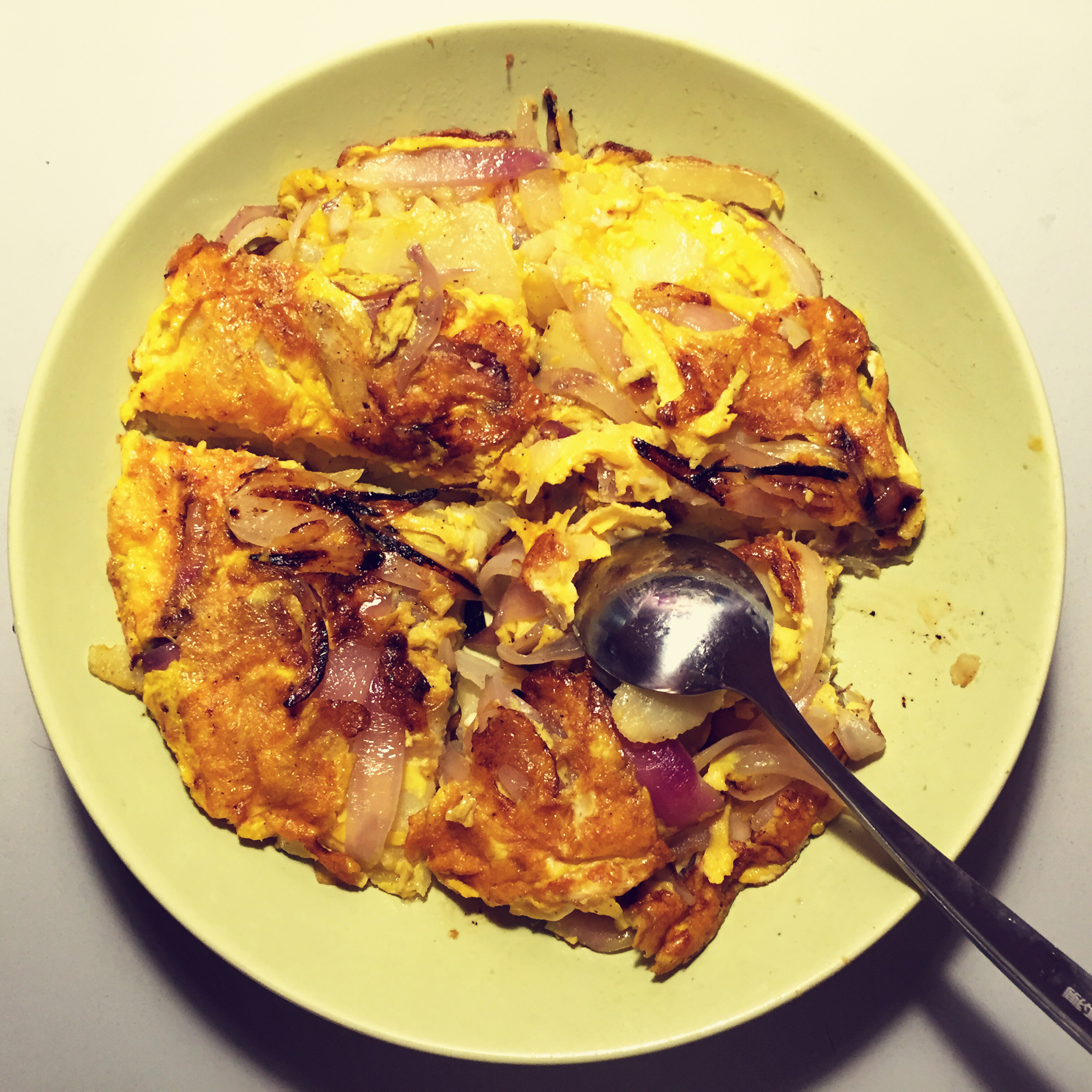 【蛋蛋去哪了】超容易上手的西班牙马铃薯烘蛋Tortilla de patatas