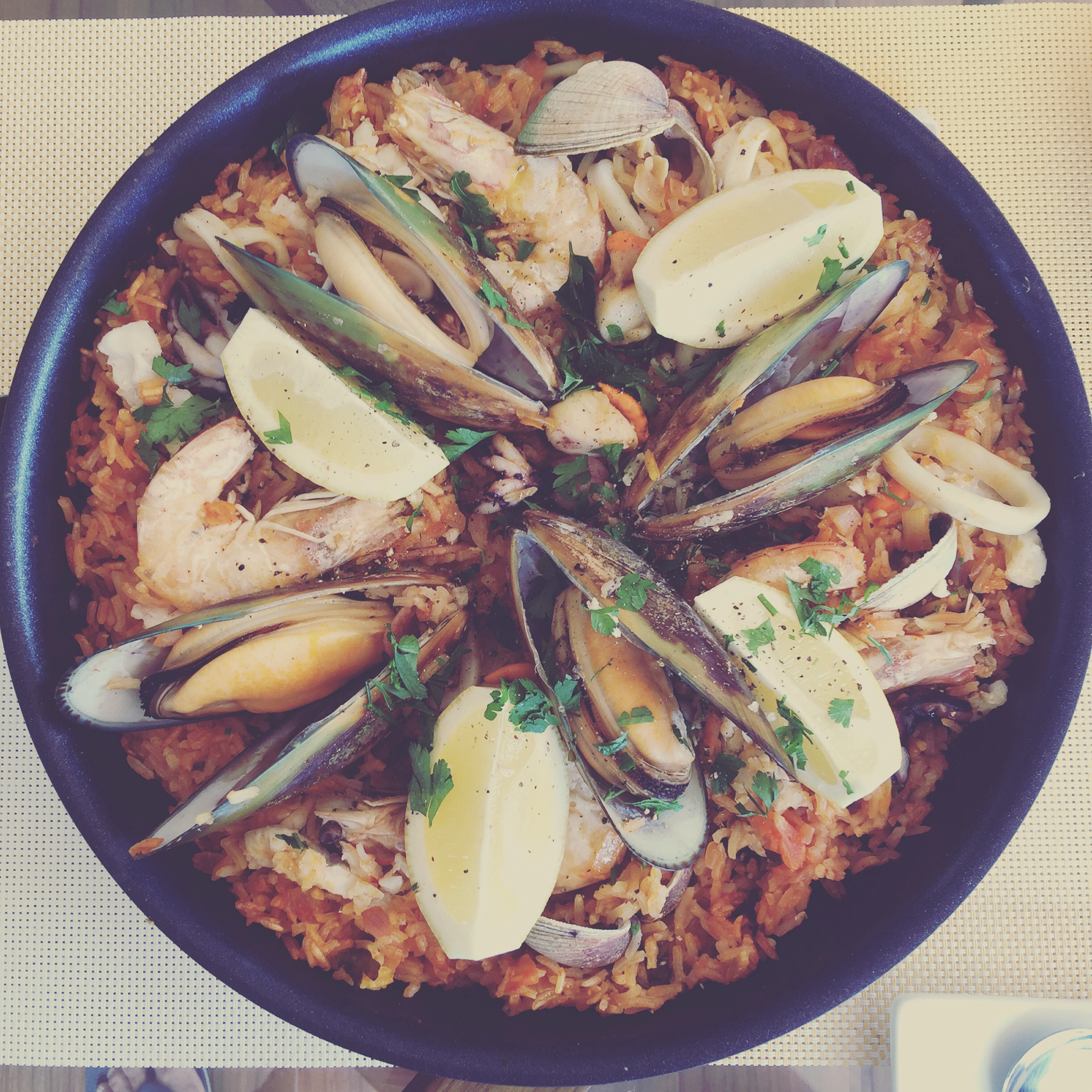 【曼食慢语】Seafood Paella 西班牙海鲜饭
