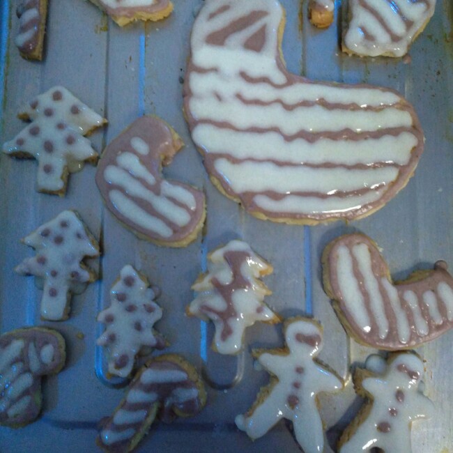 圣诞节糖霜饼干