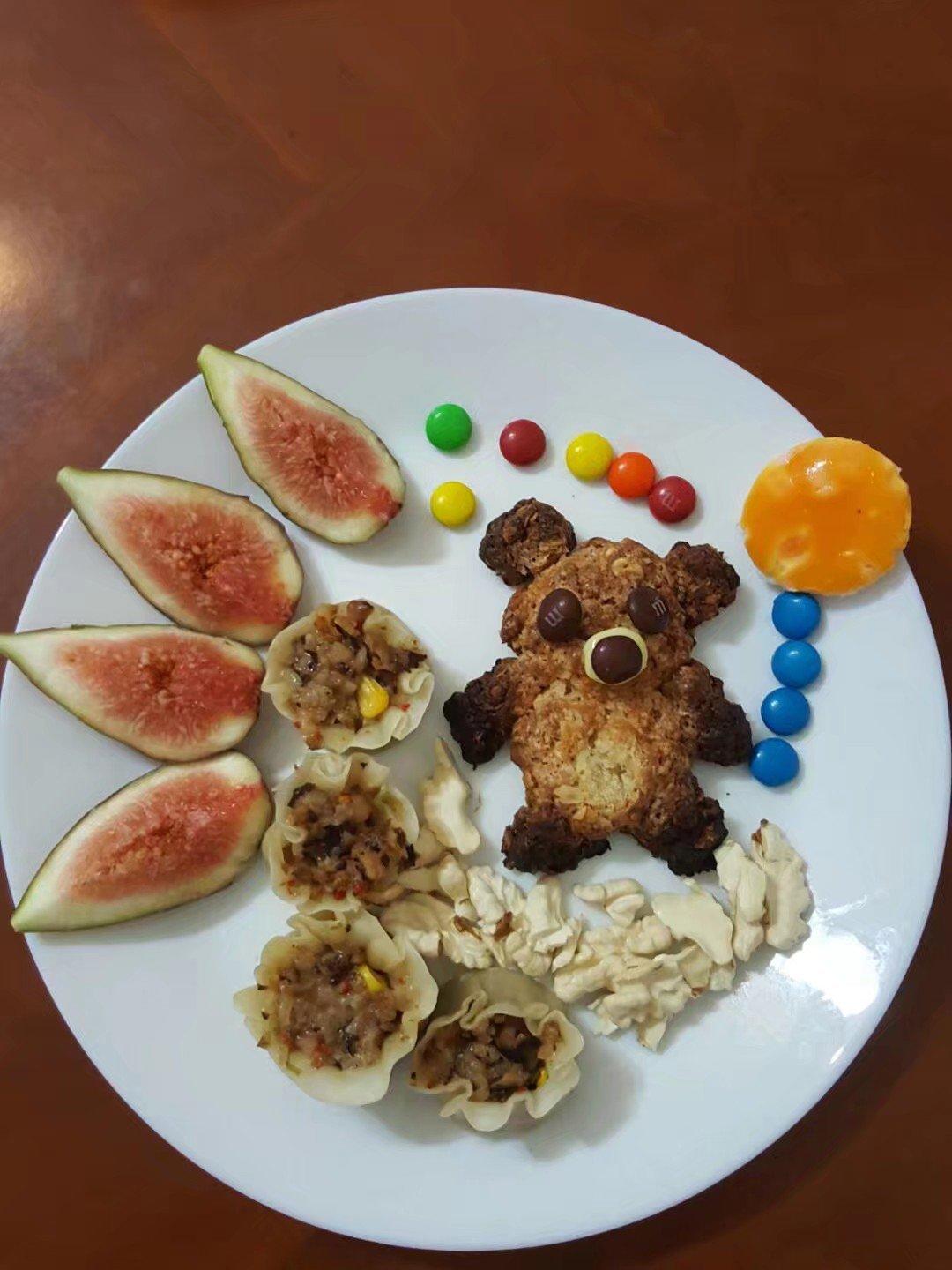 立体泰迪熊饼干