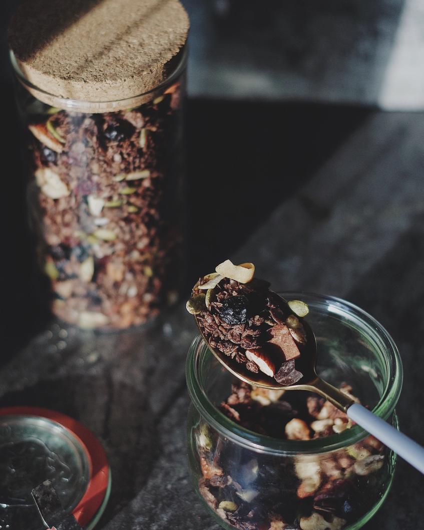 巧克力早餐麦片丨健康·零食