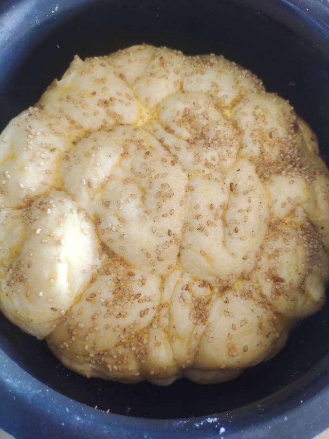 电饭锅蒸面包