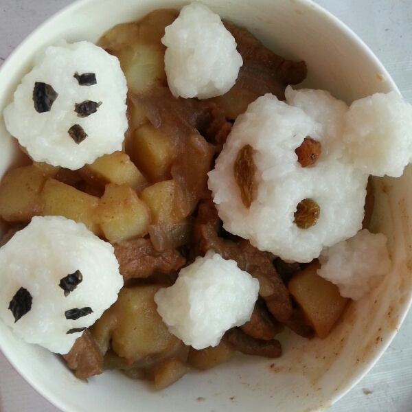 咖喱土豆块