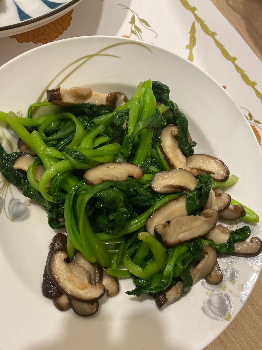 香菇油菜（简单快手）
