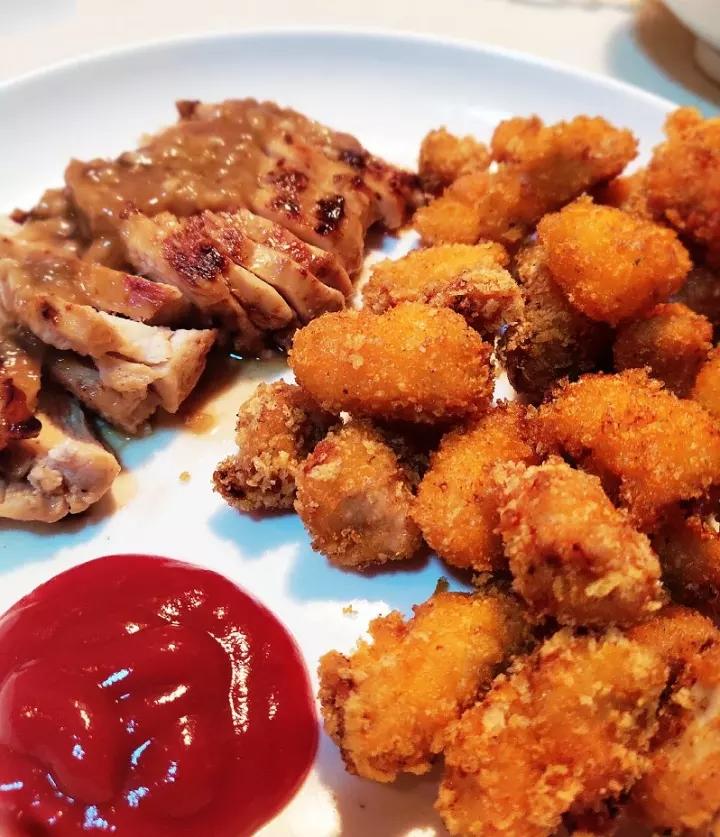 自制酥脆鸡米花