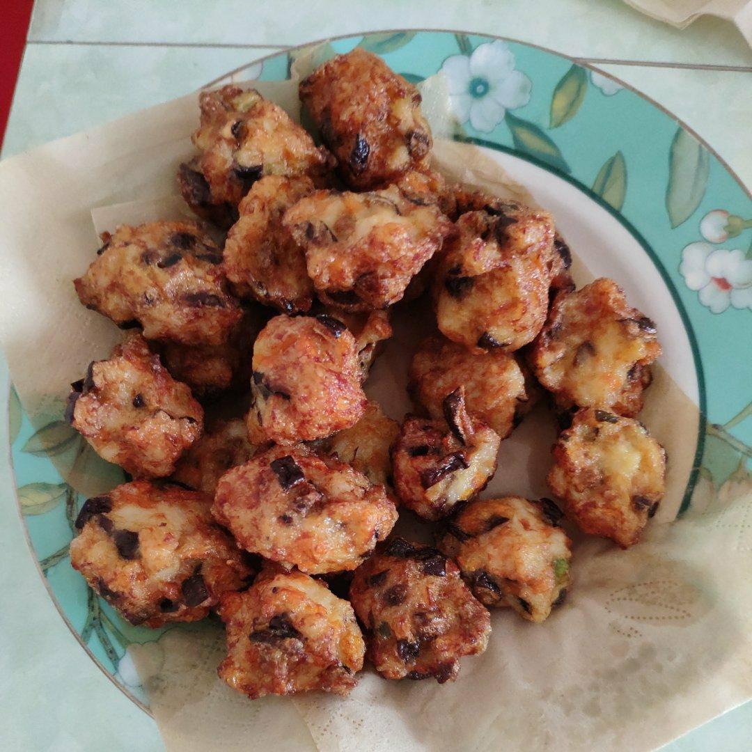 胡萝卜香菇鸡肉丸