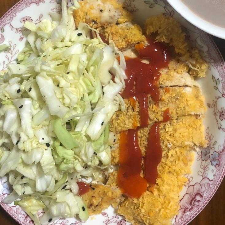香酥烤鸡排（烤箱版不用油）