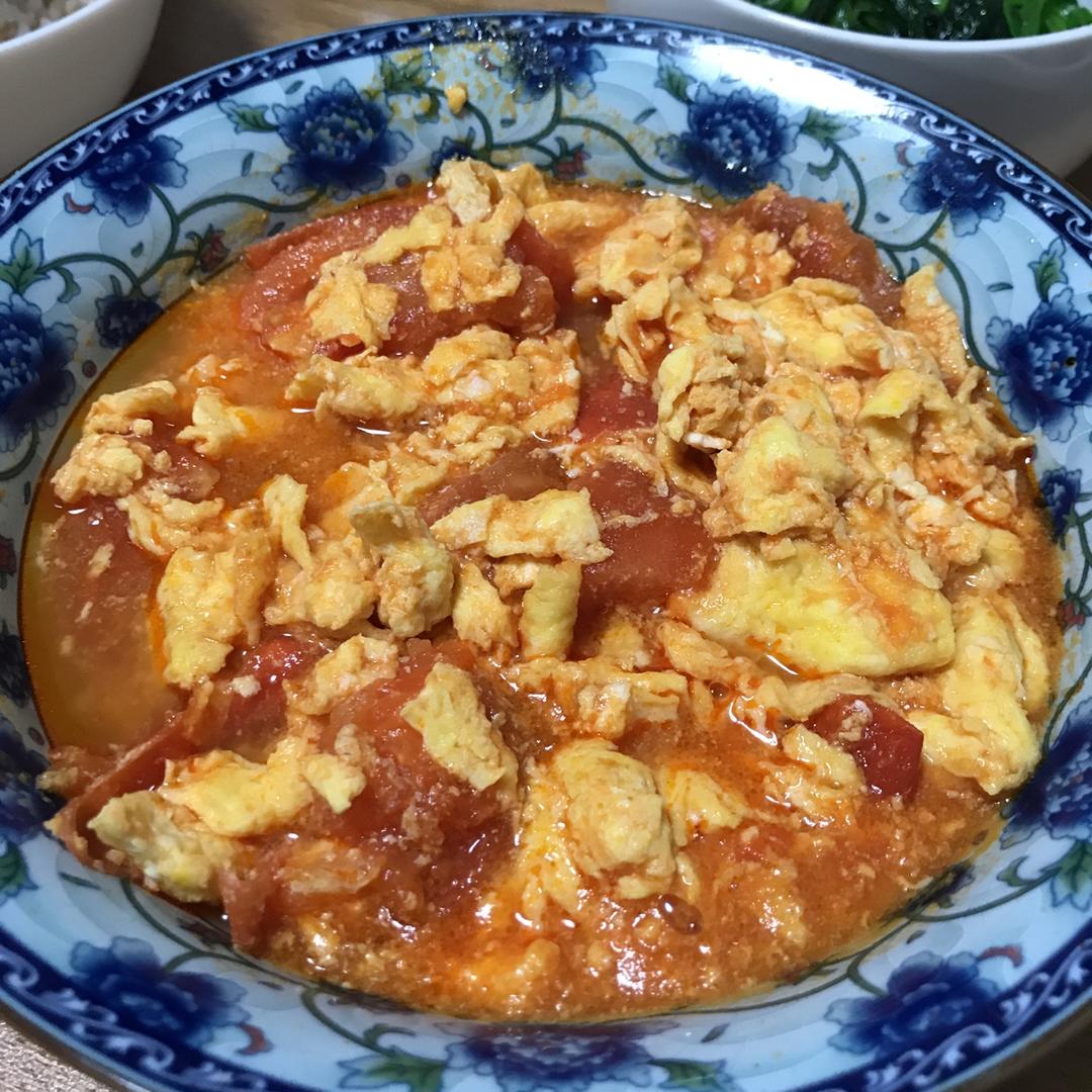 西红柿炒鸡蛋