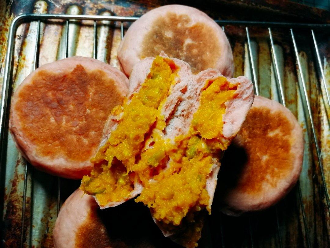 椰香肉桂南瓜馅——轻卡低热量“日式椰香肉桂南瓜包”（超好吃的软欧馅/面包馅/日式月饼馅！）