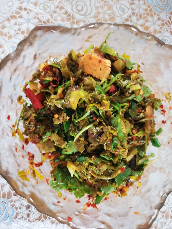 凉拌水腌菜(超开胃)的做法