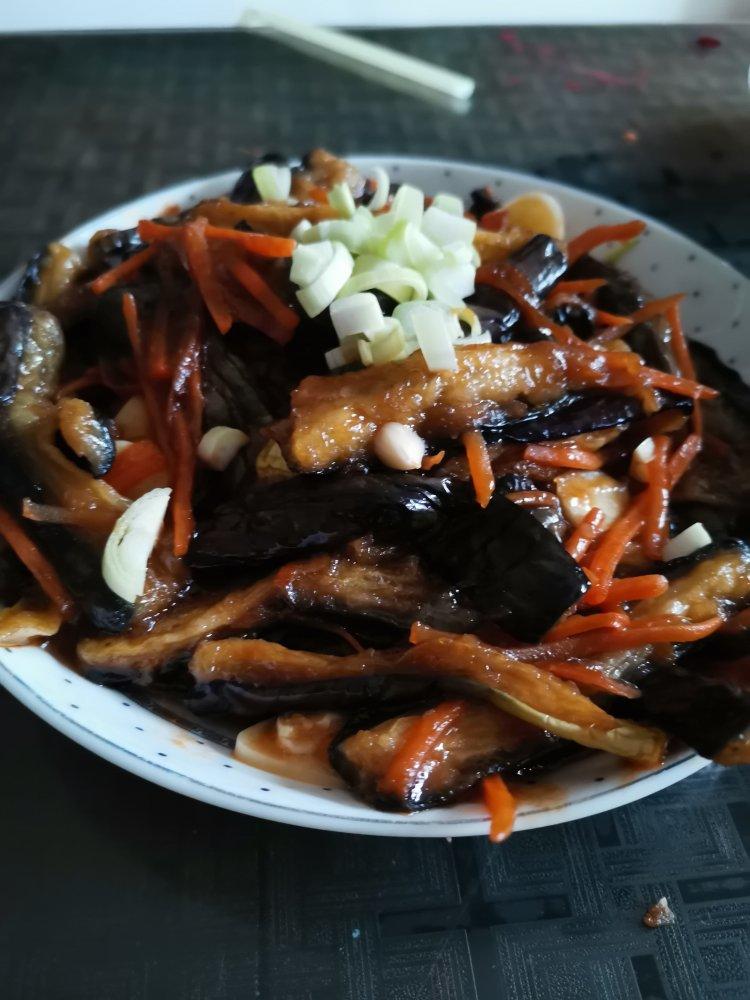 鱼香茄条简易版