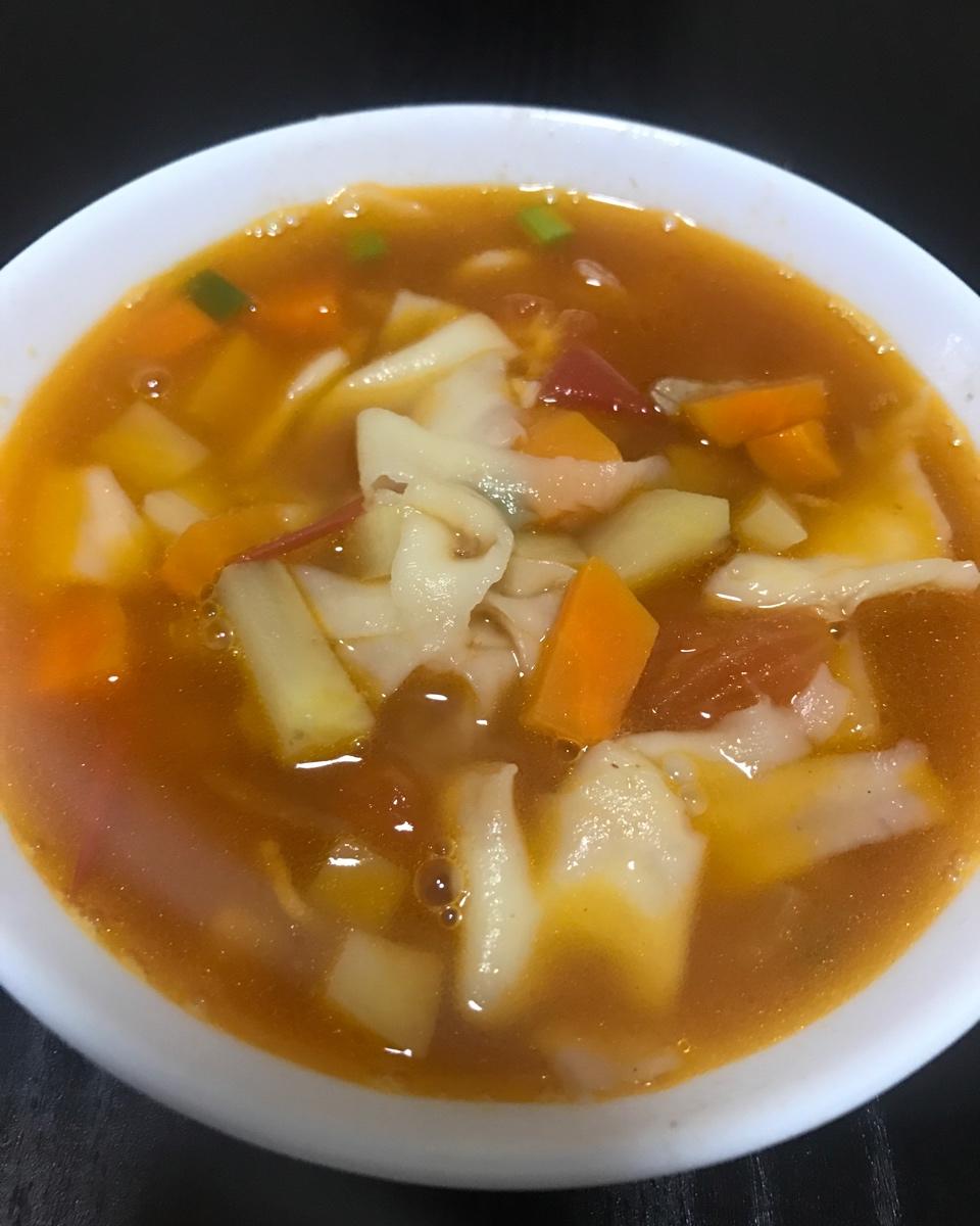 新疆揪片子汤饭（妈妈手艺）