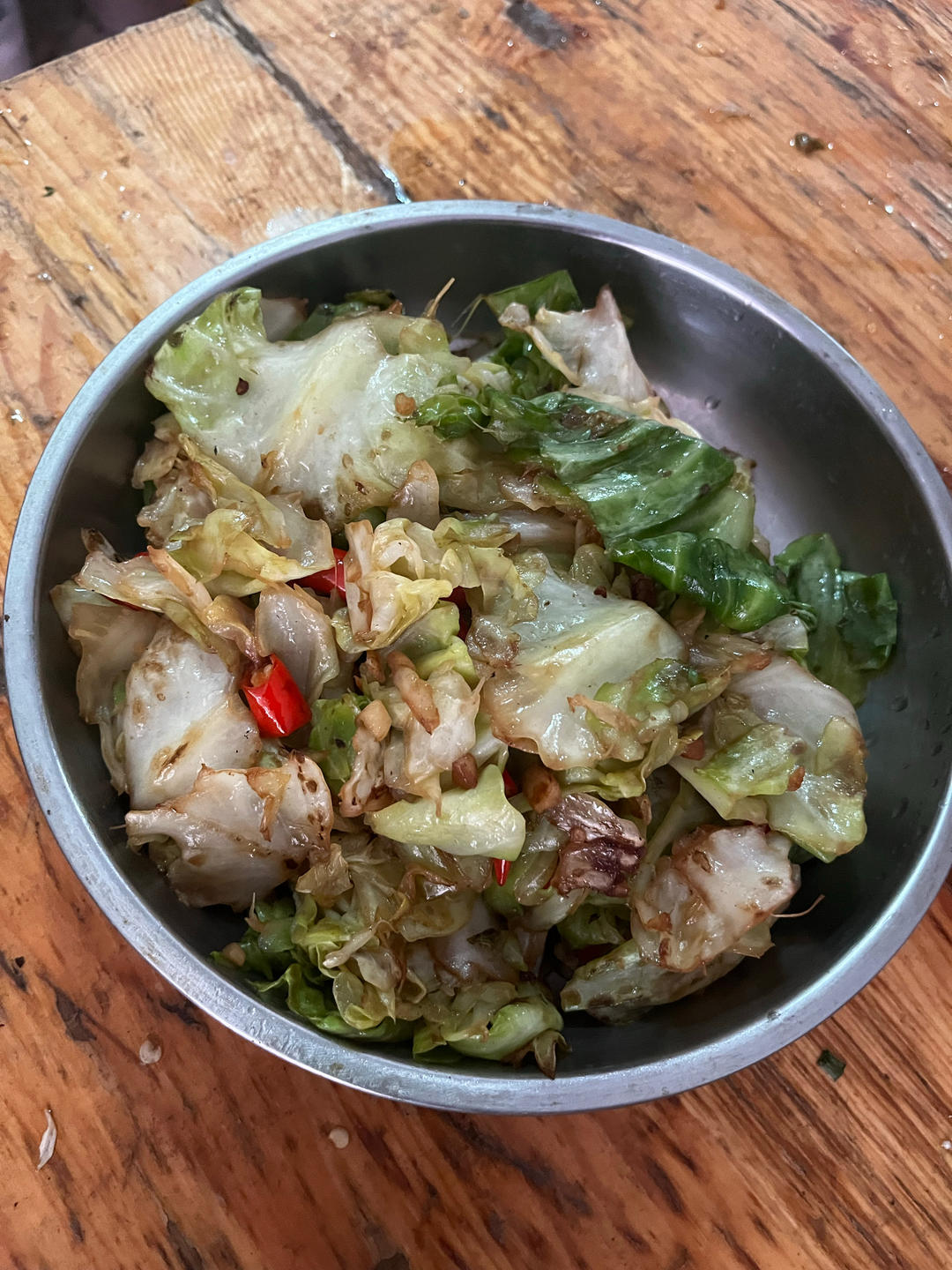 手撕包菜的入味烧法