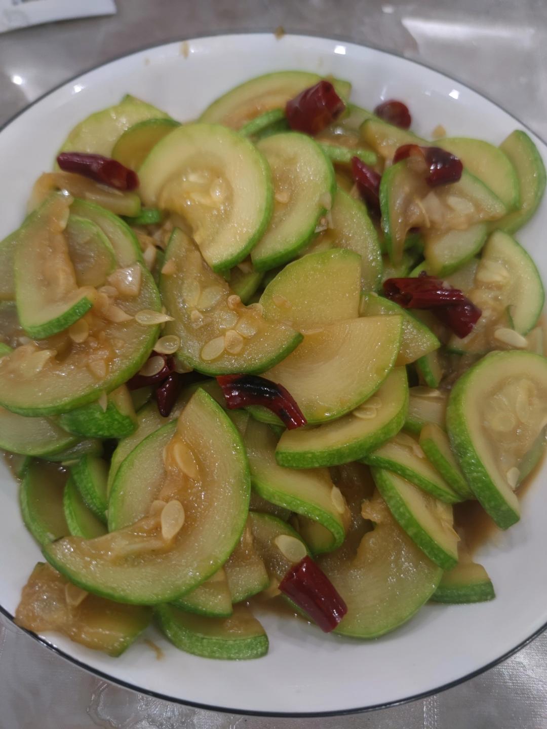 清炒西葫芦，五分钟快手菜