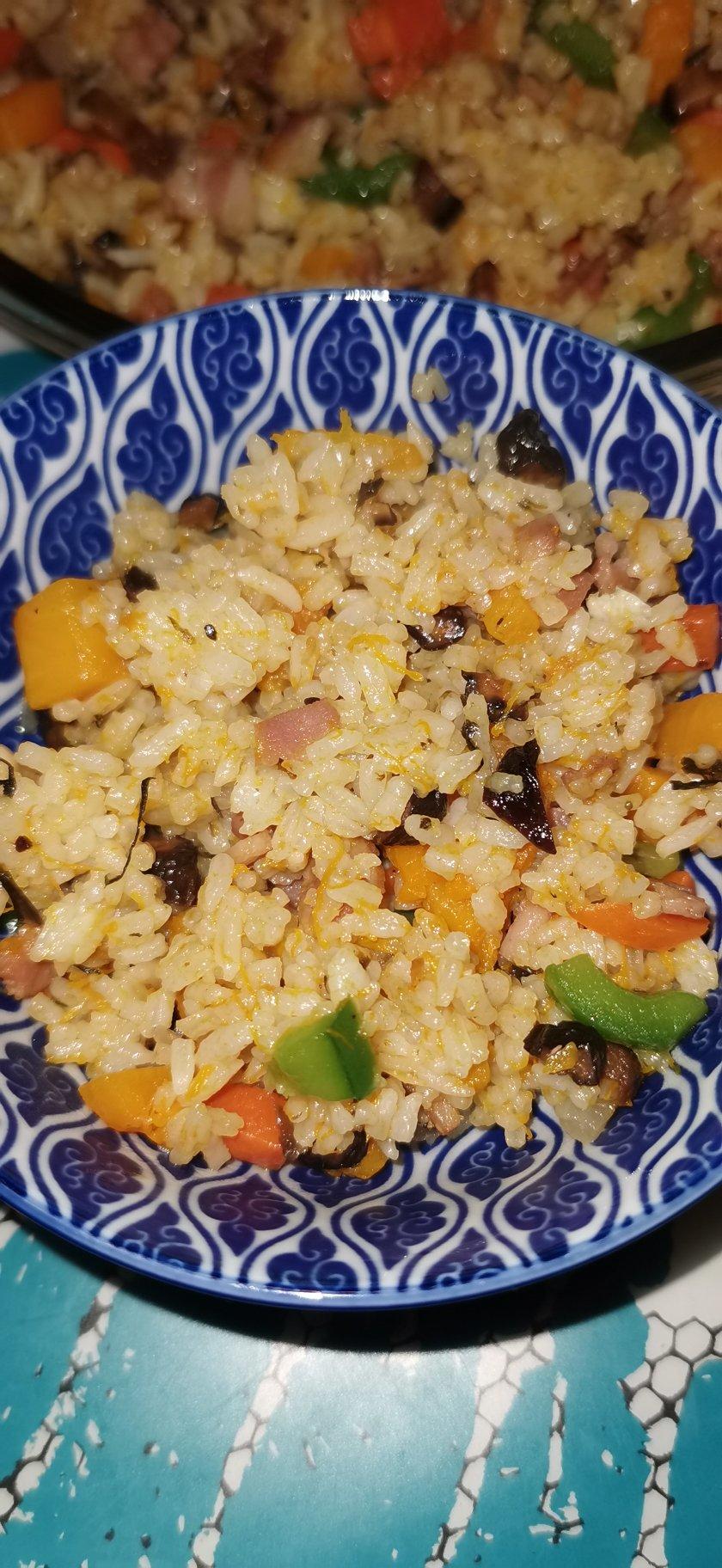 超乎意料之外&好吃的南瓜焖饭