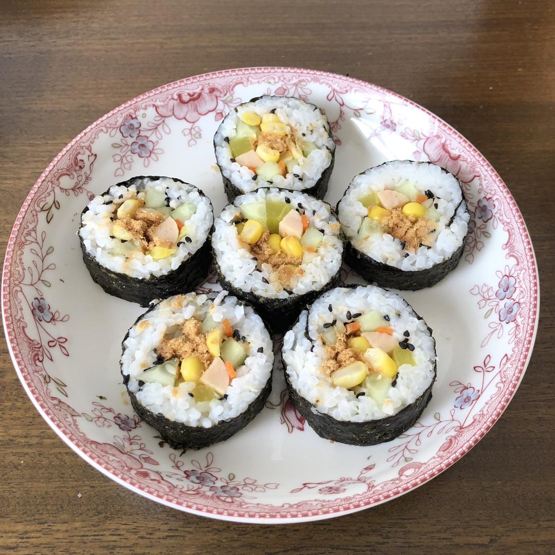 3种家常寿司做法（加利福尼亚卷，寿司卷）