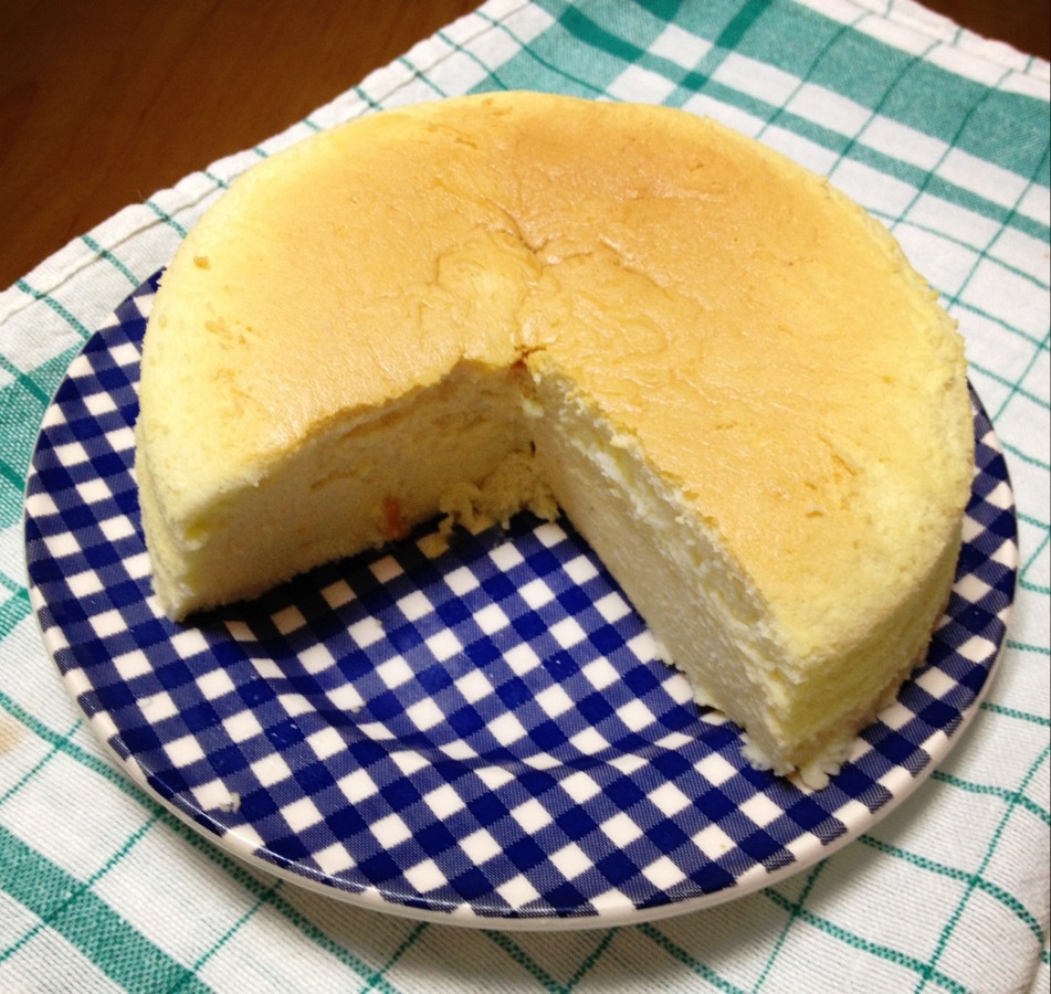 椰香轻乳酪蛋糕