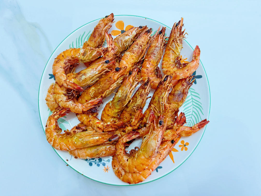 空气炸锅烤虾🦐