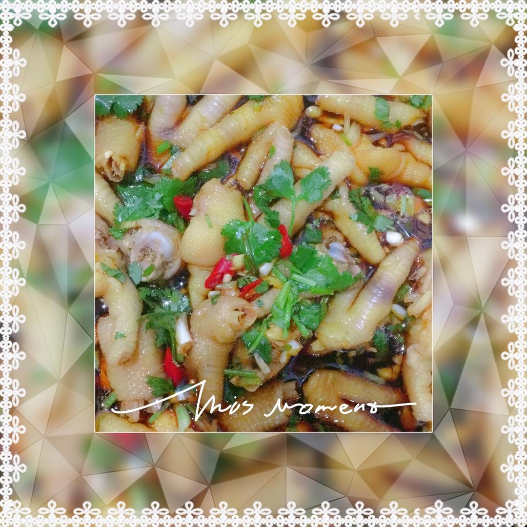 超好吃的🍋酸辣凤爪